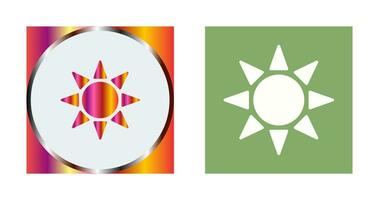UV Radiation Vector Icon