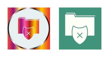 Vulnerable Folder Vector Icon