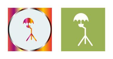 Unique Umbrella Stand Vector Icon