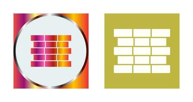 Unique Bricks Vector Icon