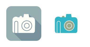 Unique DSLR Camera Vector Icon