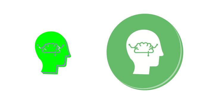 icono de vector de pensamiento