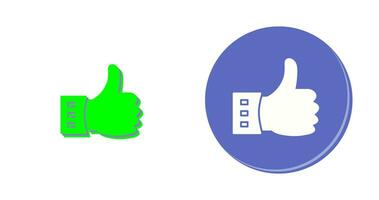 Unique Like Vector Icon