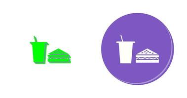 Unique Lunch Vector Icon