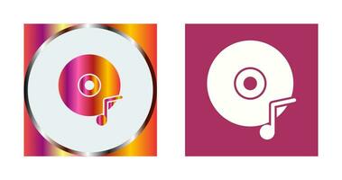 Music CD Vector Icon