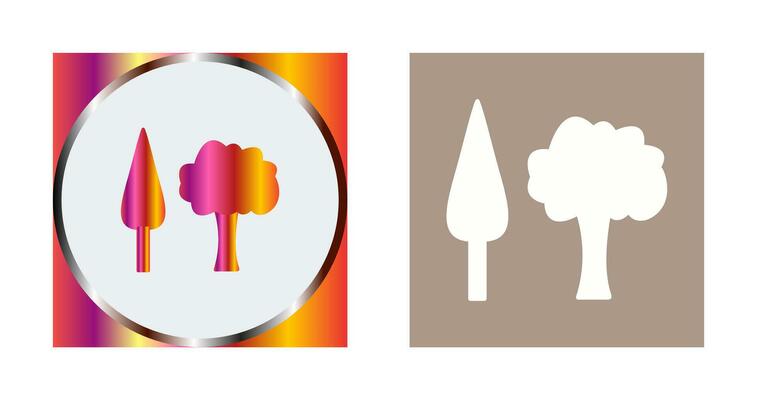 Trees Vector Icon