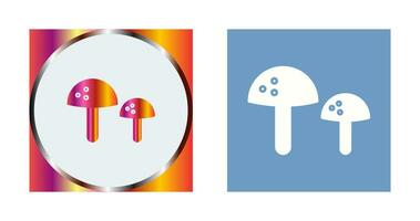 Mushrooms Vector Icon