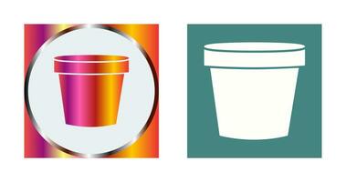 Plant Pot Vector Icon