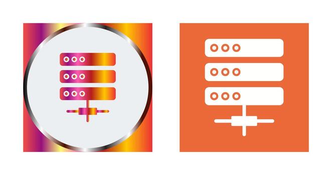 icono de vector de servidor