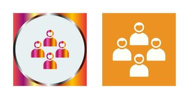 Network Group Vector Icon