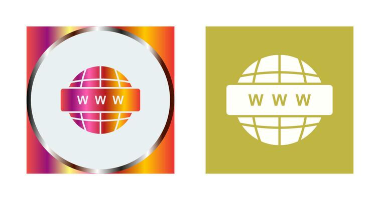 World Wide Web Vector Icon