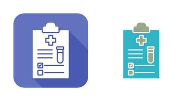 Medical Report Vector Icon