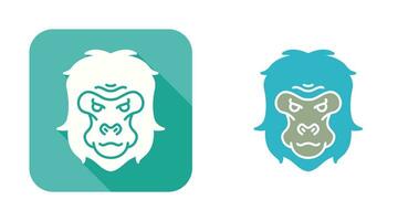 Gorilla Vector Icon