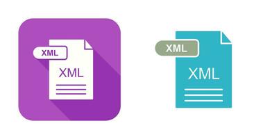 XML Vector Icon