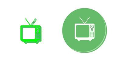 Television Broadcast Vector Icon