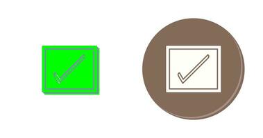 Checkbox Vector Icon