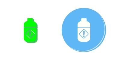 Pesticide Bottle Vector Icon