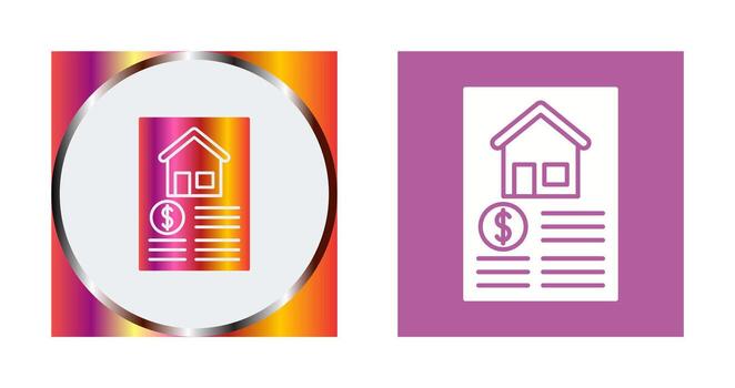 icono de vector de documento