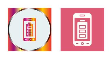 Mobile Battery Vector Icon