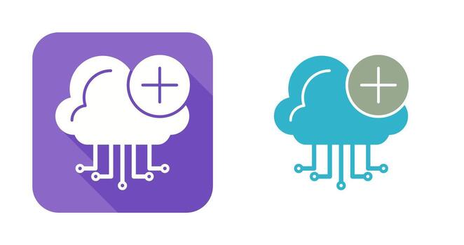 Cloud Computing Vector Icon
