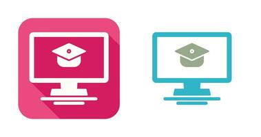 Online Course Vector Icon