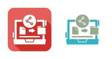 File Share Vector Icon