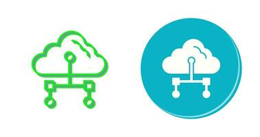 Internet Cloud Vector Icon