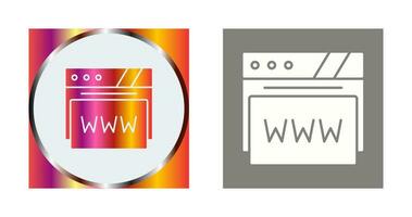 Web Browser Vector Icon