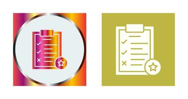 Task List Vector Icon