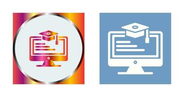 Online Learning Vector Icon