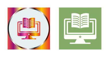 Digital Learning Vector Icon