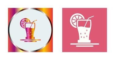 Orange Juice Vector Icon