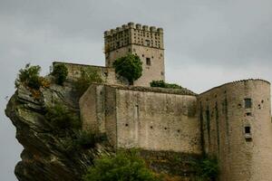 medieval castillo en Italia foto