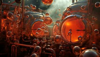 steam heat bubbles photo