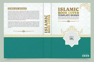 Arabic book cover design vector magazine cover page Islamic book cover brochure