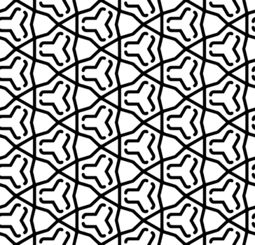 negro sin costura resumen modelo. cubrir para antecedentes y fondo. ornamental diseño. png gráfico ilustración con transparente antecedentes.