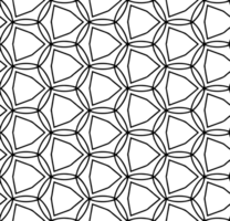 Black seamless abstract pattern. Overlay for background and backdrop. Ornamental design. PNG graphic illustration with transparent background.