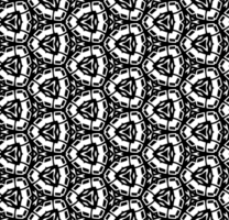 Black seamless abstract pattern. Overlay for background and backdrop. Ornamental design. PNG graphic illustration with transparent background.