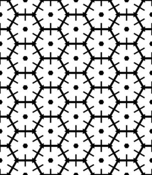 Black and white seamless abstract pattern. Background and backdrop. Grayscale ornamental design. vector