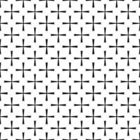 Black and white seamless abstract pattern. Background and backdrop. Grayscale ornamental design. vector