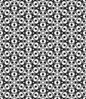 Black and white seamless abstract pattern. Background and backdrop. Grayscale ornamental design. vector