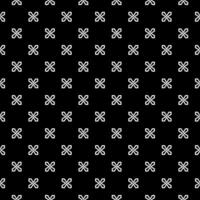 Black and white seamless abstract pattern. Background and backdrop. Grayscale ornamental design. vector