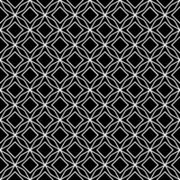 Black and white seamless abstract pattern. Background and backdrop. Grayscale ornamental design. vector