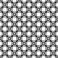 Black and white seamless abstract pattern. Background and backdrop. Grayscale ornamental design. vector