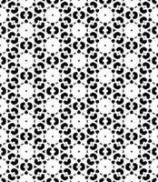 Black and white seamless abstract pattern. Background and backdrop. Grayscale ornamental design. vector