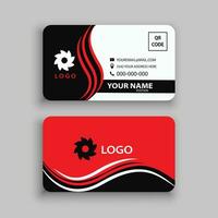 Corporate Business Card Design Template vector