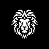 Lion, Minimalist and Simple Silhouette - Vector illustration