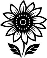 Flower - High Quality Vector Logo - Vector illustration ideal for T-shirt graphic