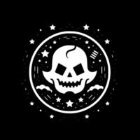 Halloween - Black and White Isolated Icon - Vector illustration