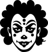 Clown - High Quality Vector Logo - Vector illustration ideal for T-shirt graphic